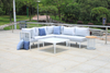 Outdoor Lounge Couch Set Corner Rattan Patio Sofa Set