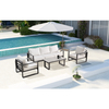 Garden Furniture Set 4pcs Sofa Chair Patio Outdoor Sofa