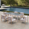 Commercial Patio Outdoor Dining Table And Chairs Set