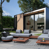 Luxury Sun Room Teakwood Outdoor Sofa