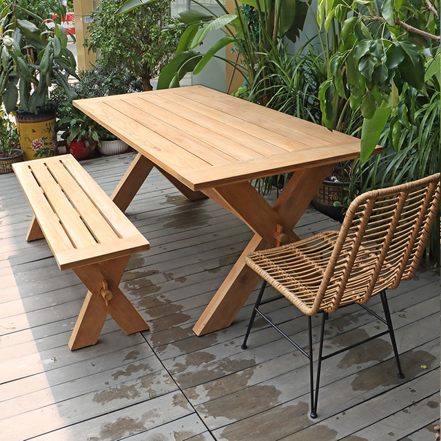 Luxury Teakwood Garden Outdoor Dining Set