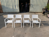 Aluminum Dining Table And Chair Set （4 Chairs）