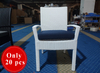 PE Rattan White Hotsale Outdoor Chair