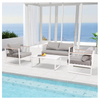 Elegant Aluminum Alloy Water-resistant Outdoor Balcony Sofa