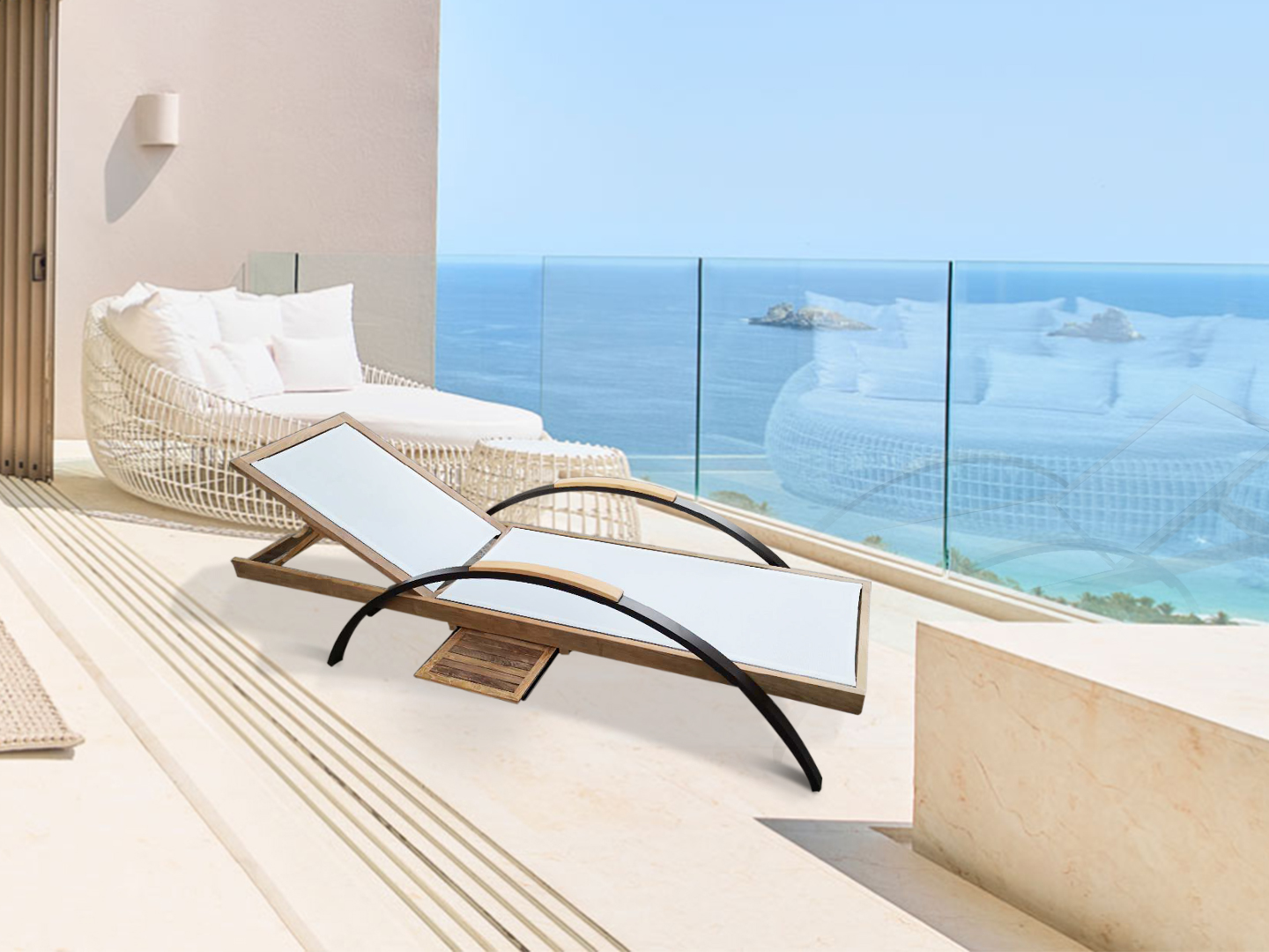 Wooden outdoor lounge chair: a perfect fusion of nature and comfort