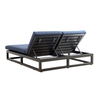 Adjustable Aluminum Sponge Pool Lounge Chair Hotel Modern Sunbed