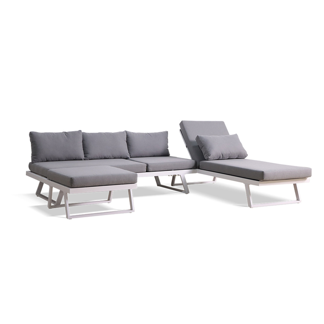 Simple Aluminum Outdoor Sofas Leisure Sofa Lounge Set