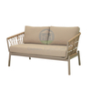 Modern Nordic Outdoor Furniture Leisure Aluminum PE Rattan Sofa