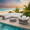Modern Lobby Sofa High Quality Waterproof Garden Sofa