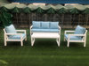 Aluminum Sofa Set Couch Conversation Patio Manufacturer Outdoor Sofa