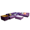 Luxury L Shape Fabric Outdoor Sofa