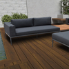 Customized Villa Teakwood Outdoor Sofa