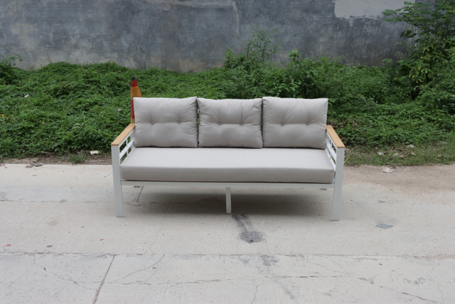 Aluminum Modular Outdoor Sofa And Bench Set