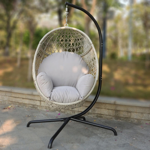 High-quality Rattan Hanging Egg Chair with Stand