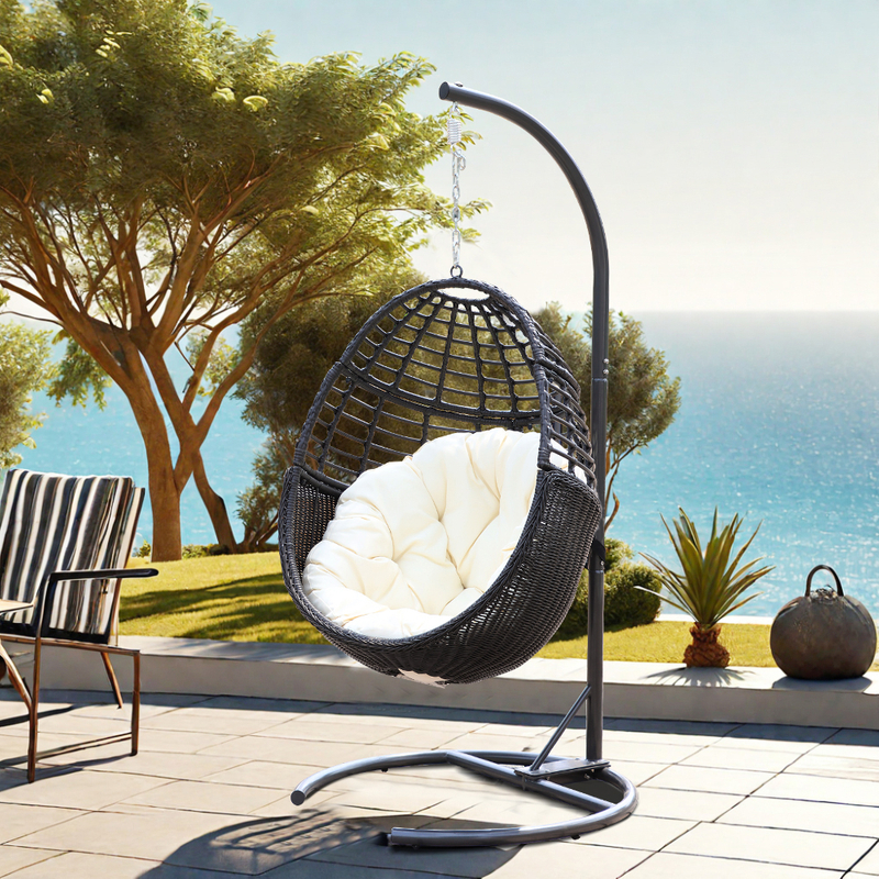 Modern Cheap Garden Rattan Balcony Hanging Chair