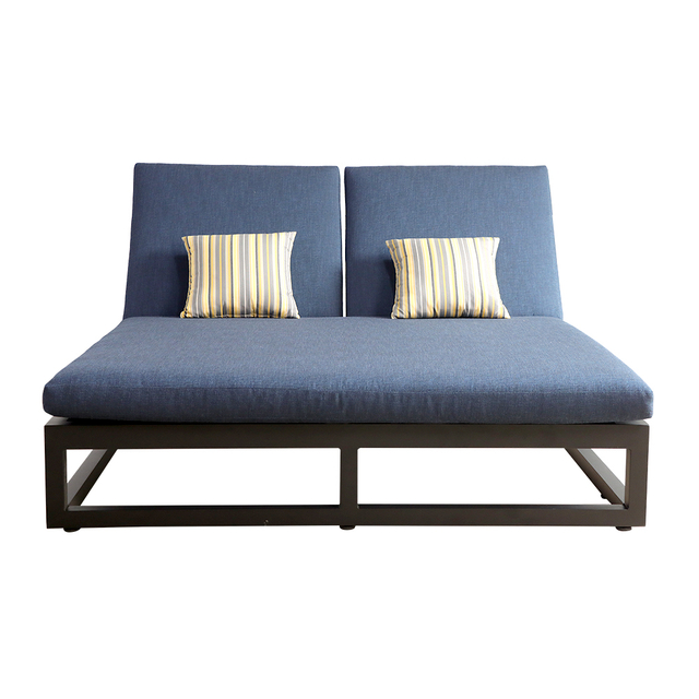 Adjustable Aluminum Sponge Pool Lounge Chair Hotel Modern Sunbed