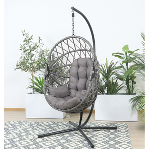Outdoor Foldable Foldable Patio Swing Hanging Chair