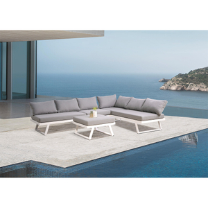 Simple Aluminum Outdoor Sofas Leisure Sofa Lounge Set