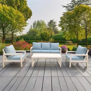 Aluminum Sofa Set Couch Conversation Patio Manufacturer Outdoor Sofa