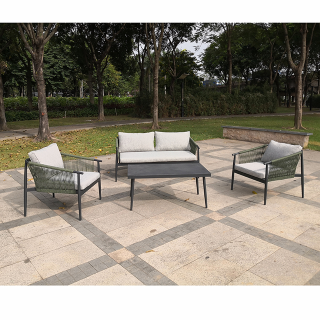 Commercial Sunproof Patio Sofa with Cushion