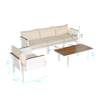 Luxury Seat Hotel Terrace Aluminum Sectional Sofa Patio Set Outdoor Furniture