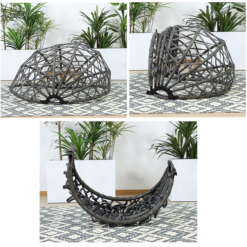 Outdoor Foldable Foldable Patio Swing Hanging Chair