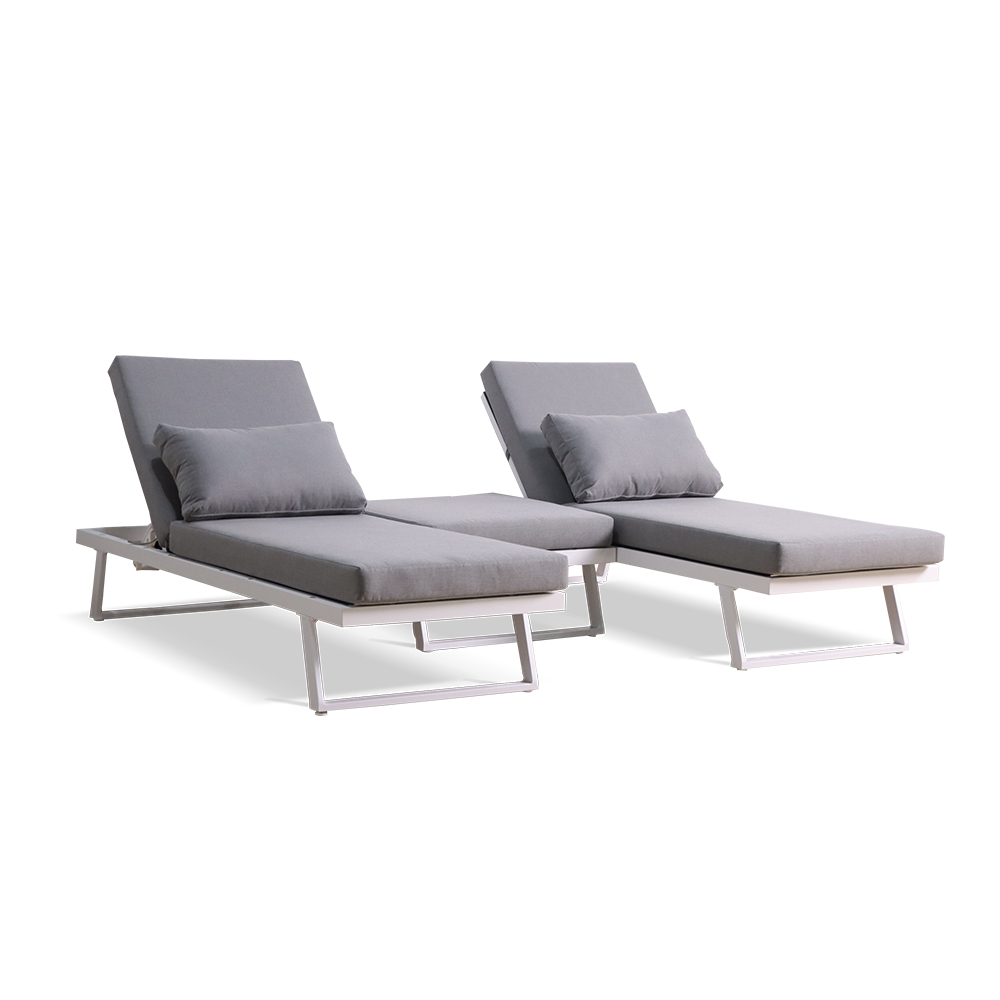 Simple Aluminum Outdoor Sofas Leisure Sofa Lounge Set