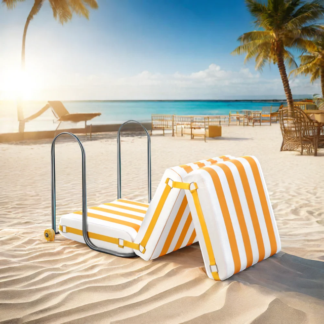 Modern Portable Folding Outdoor Furniture Beach Sun Lounger