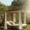 Leisure Double Park Daybed Outdoor Sunbed for Adults