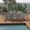 8 Seater Extensible Hotel Outdoor Dining Set