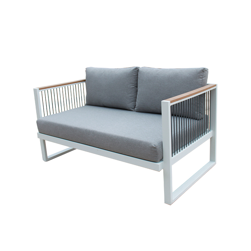 Elegant Aluminum Alloy Water-resistant Outdoor Balcony Sofa