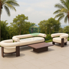 Modern Outdoor Sofa Set Luxury Hotel Villa Patio Lounge Furniture