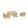 Luxury Patio Furniture Set Outdoor Rattan Sofa