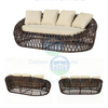 Luxury Thick-Weave Rattan Outdoor Sofa Set