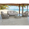 Luxury Thick-Weave Rattan Garden Furniture Outdoor Sofa Set