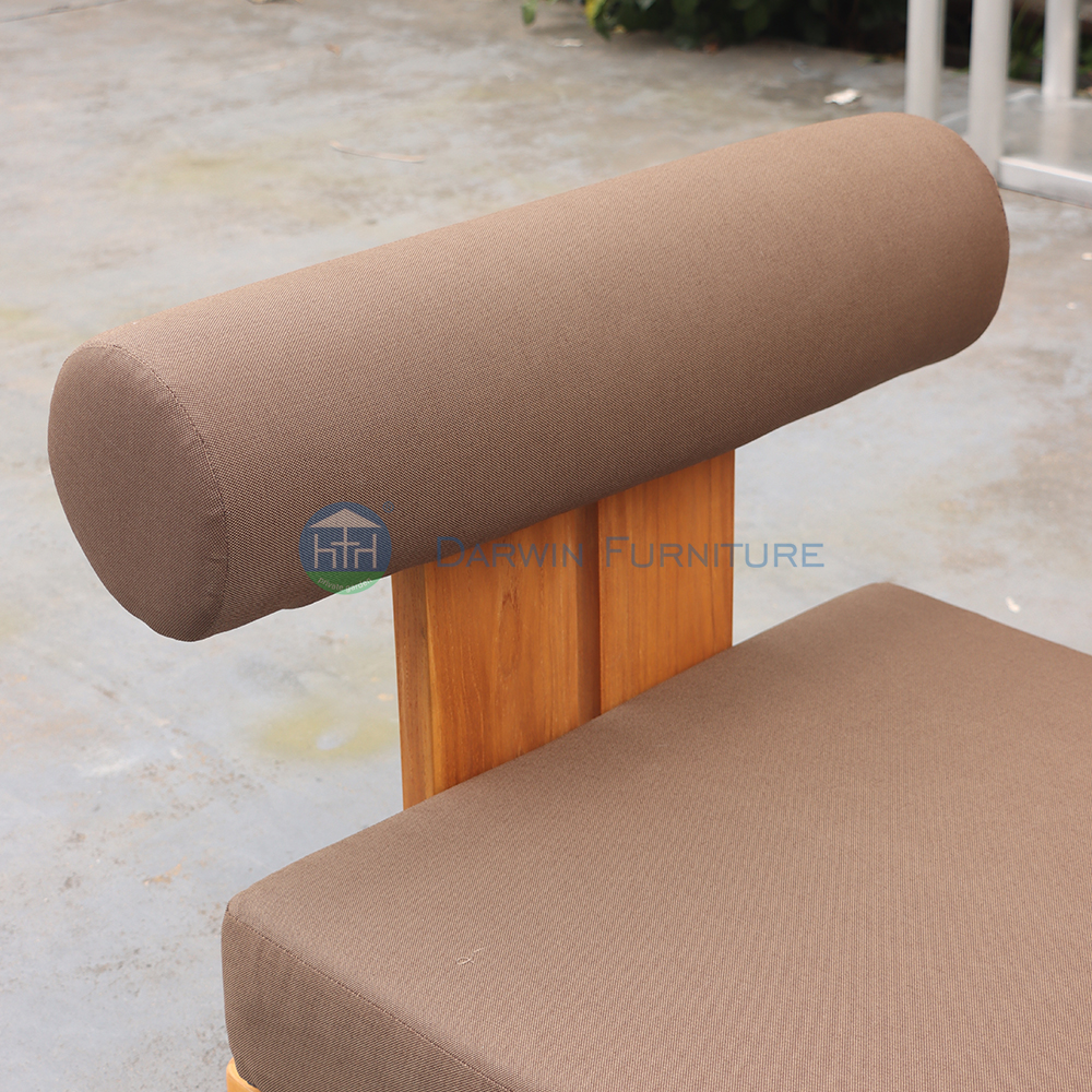 All Weather Solid Teak Wood Patio Sofa Furniture