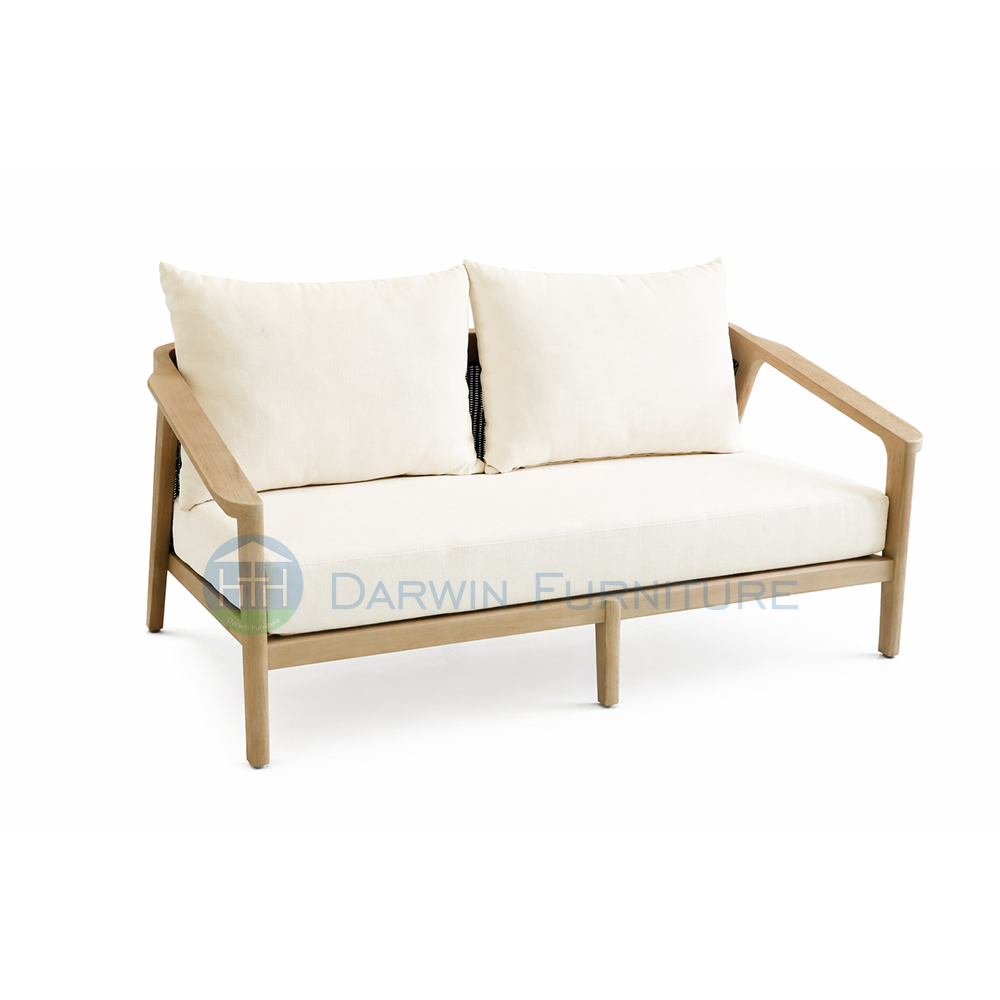 Commercial Grade Solid Wood Outdoor Sofa Set