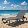 Commercial Grade Resin & Mesh Sun Lounger