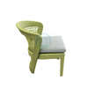Waterproof Rattan Patio Chair and Table Balcony Set Aluminum Frame Hotel Courtyard Outdoor Garden Furniture