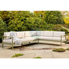 Fabric Luxury L-shaped Patio Garden Furniture Outdoor Sofa