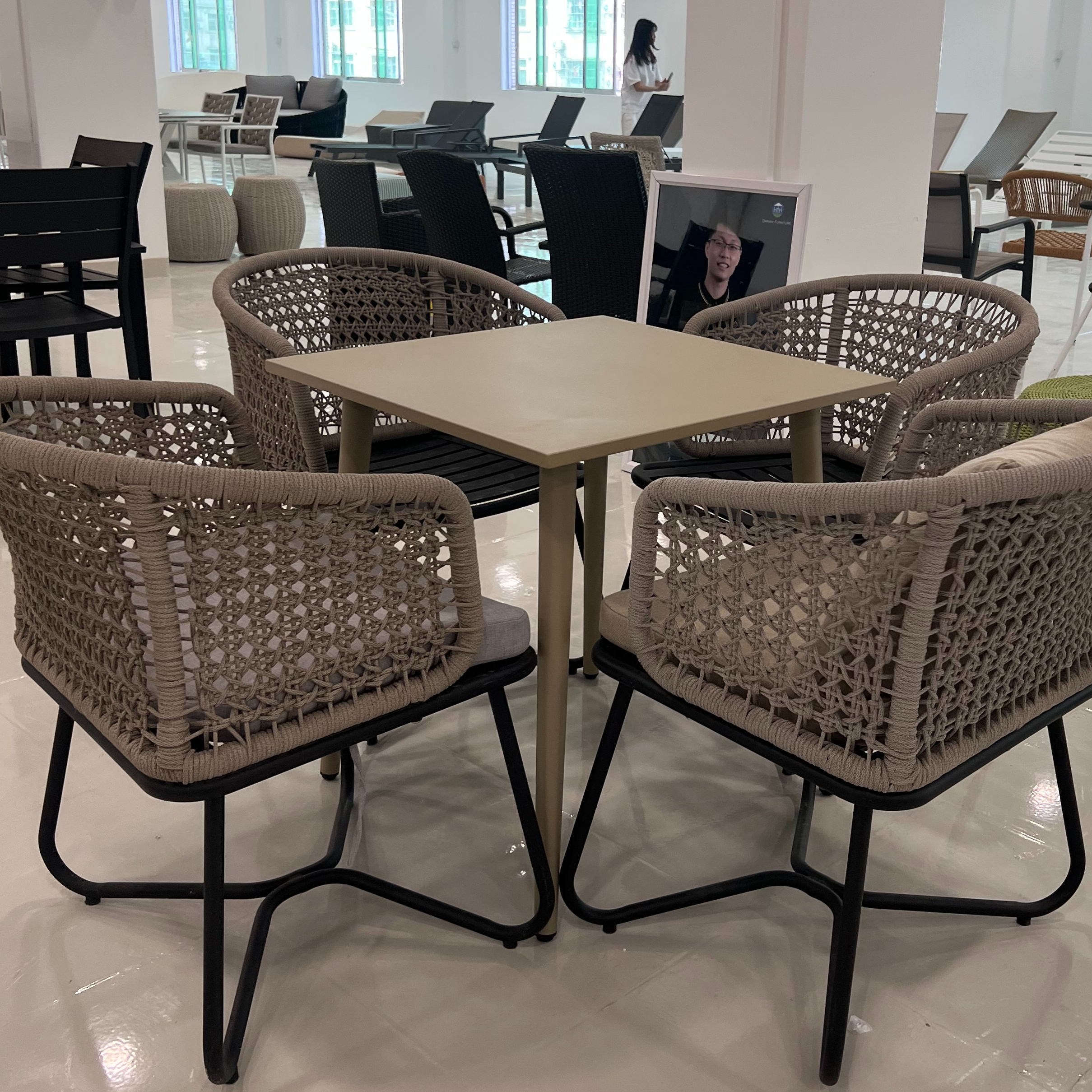 Outdoor Furniture Patio Dining Table And Chair