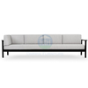 Fabric Luxury L-shaped Patio Garden Furniture Outdoor Sofa