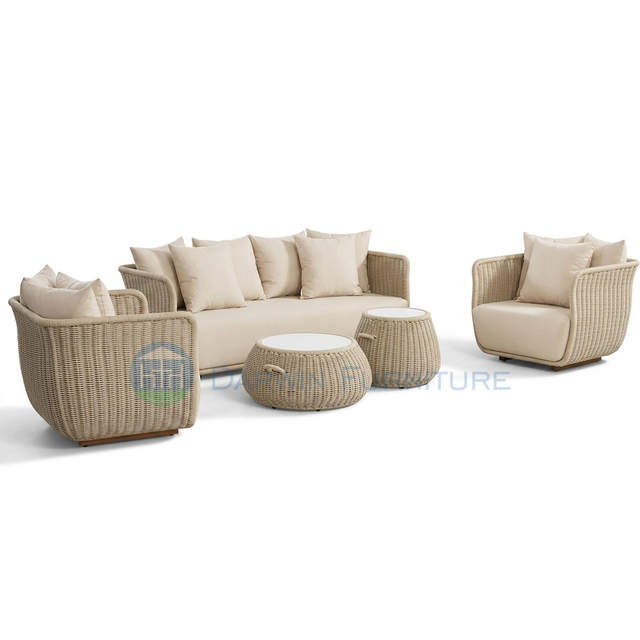 All Weather Rattan Outdoor Furniture Sofa