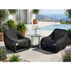 Luxury PE Rattan Lounge Chair