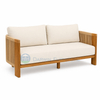 Modern Outdoor Wooden Sofa Set Teak Wood Patio Sofa Furniture