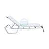 Commercial White Aluminum Pool Lounger
