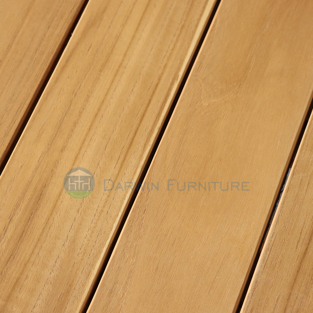 Modern Teak Wood Bar Stool with Velvet Seat