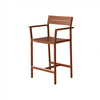 Commercial Outdoor New Garden Furniture Hot-Sale Aluminum Bar Set With Stool Table Chairs Dining Exterior Hotel Bar Stool