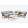 Commercial Grade Solid Wood Outdoor Furniture Sofa Set