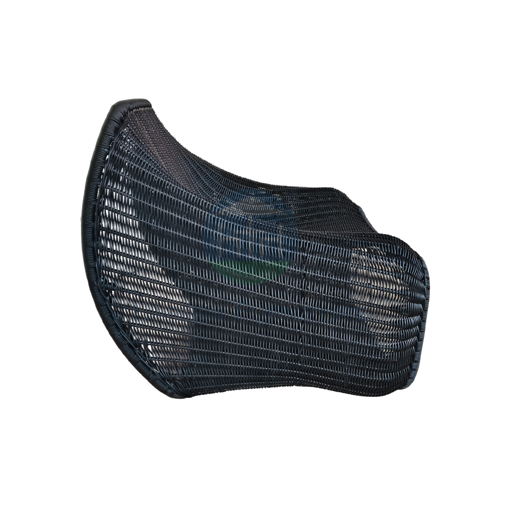 Luxury PE Rattan Lounge Chair